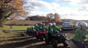 Quad dans le Beaujolais